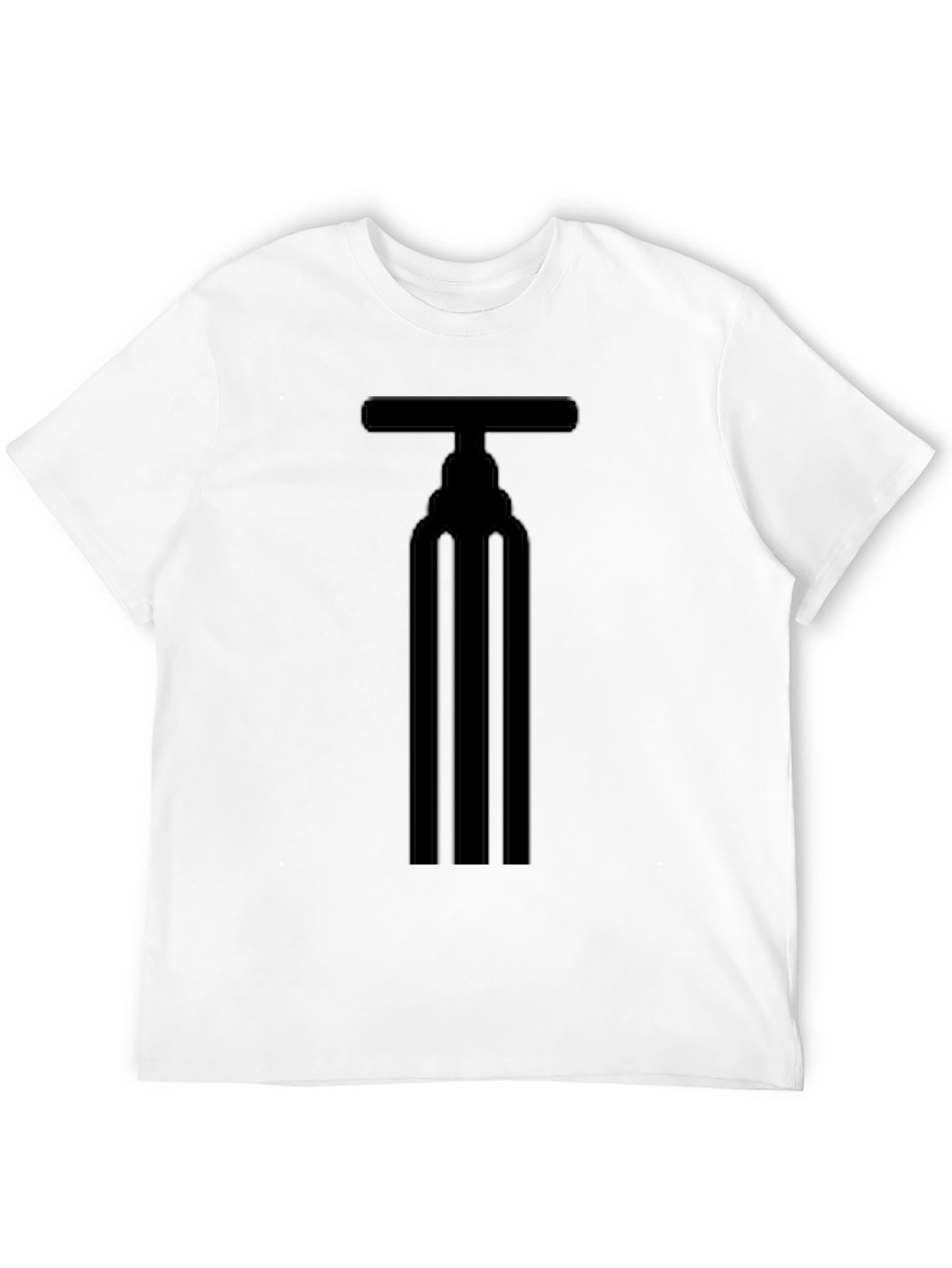 Mens Black Wine Opener Graphic T-Shirt