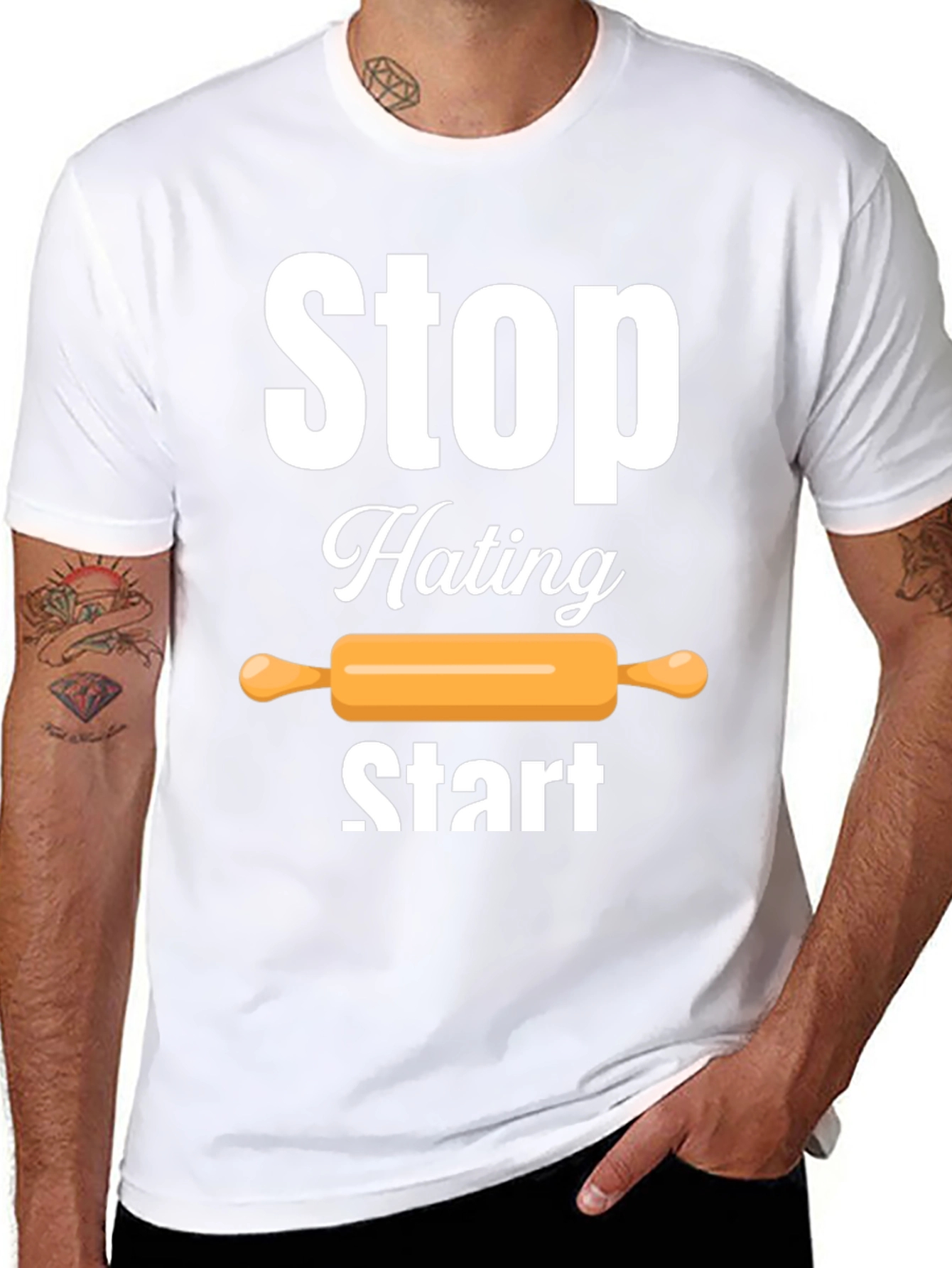 Stop Hating Start Baking T-Shirt