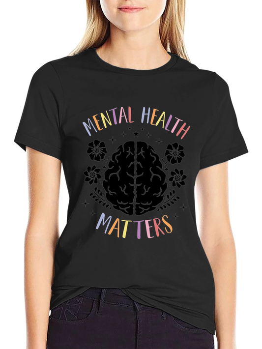 Mental Health Matters Graphic T-Shirt
