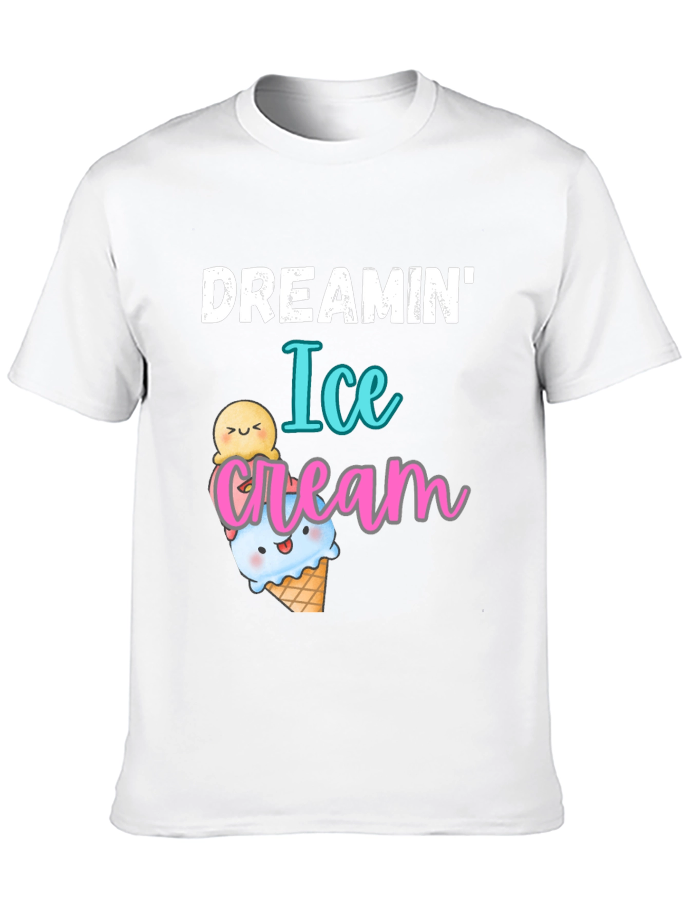 Dreamin Ice Cream Graphic T-Shirt