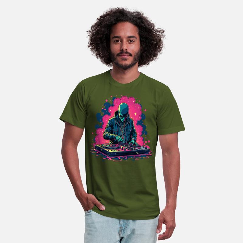 Alien Extraterrestrial DJ Music