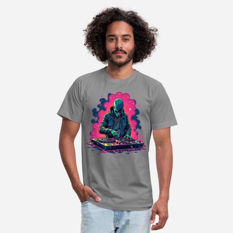 Alien Extraterrestrial DJ Music