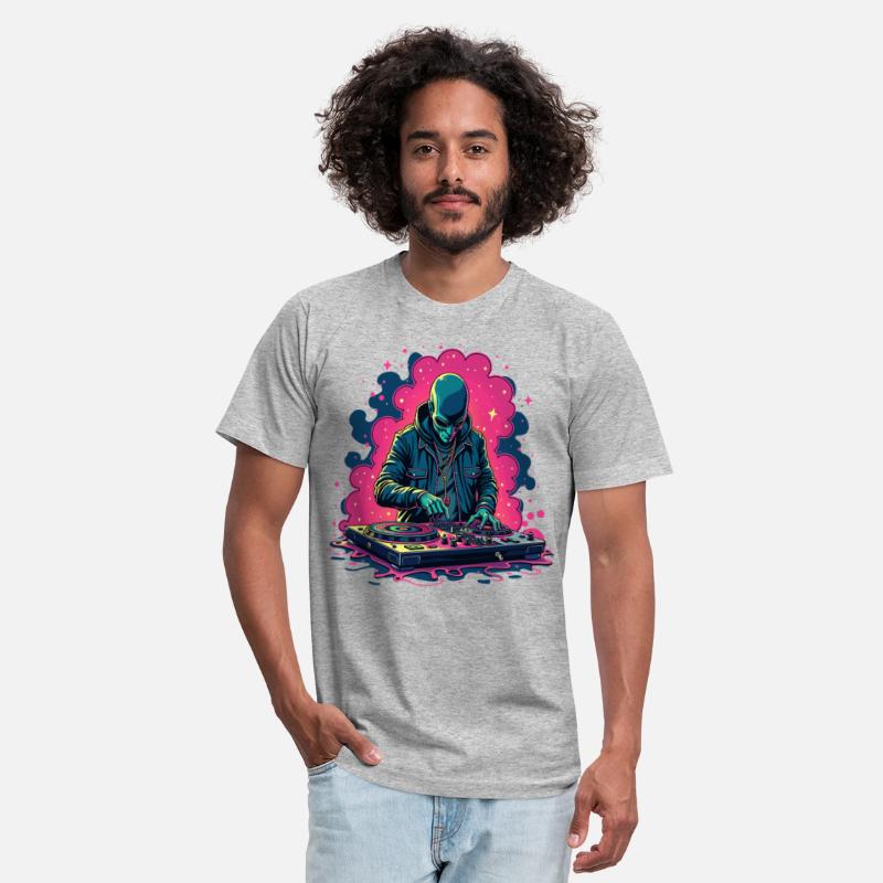 Alien Extraterrestrial DJ Music