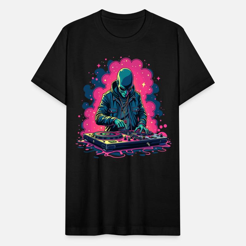 Alien Extraterrestrial DJ Music