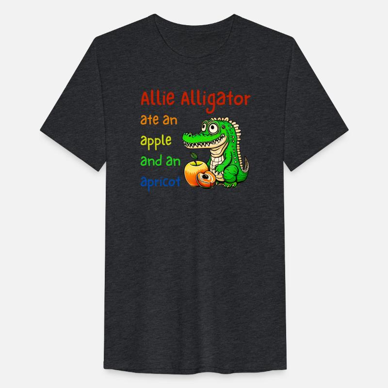 Allie Alligator ate an apple and an apricot.