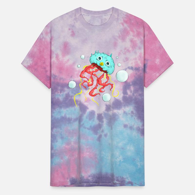 Amazing Jellyfish swimming underwater