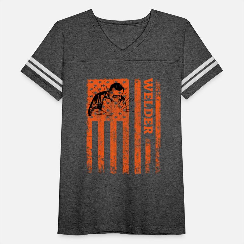 American Flag Welding Welder Construction