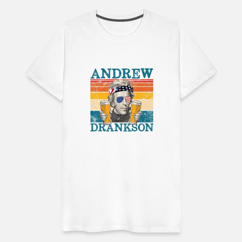 Andrew Drankson Retro Drinking President Andrew J