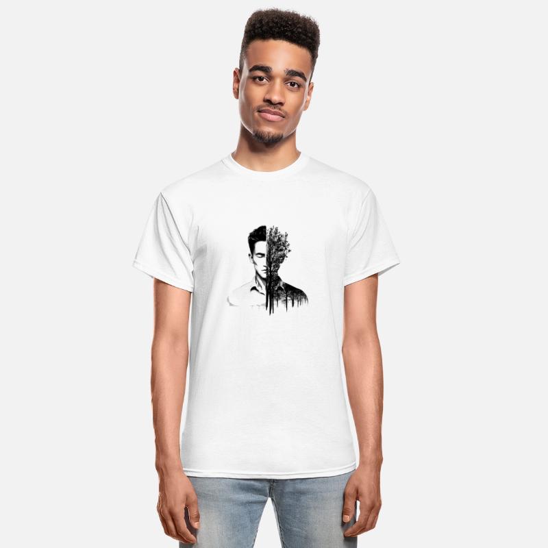 Arbre half human design art