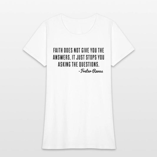 Atheist Faith Quote Hoodie Tank Top Gifts atheist