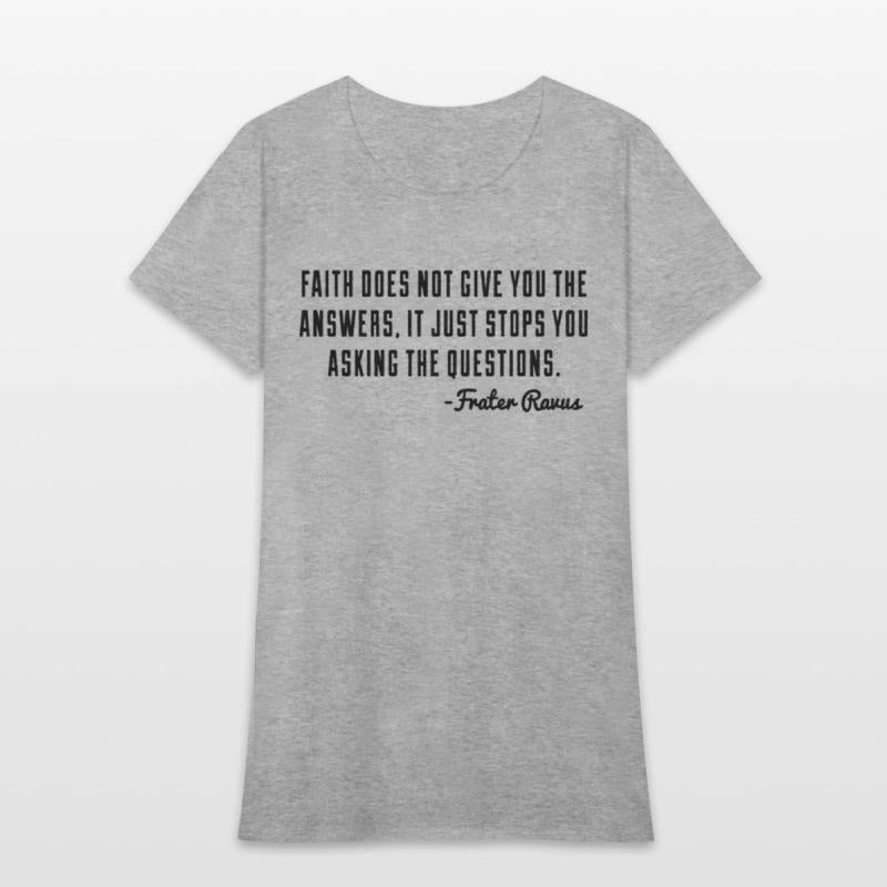Atheist Faith Quote Hoodie Tank Top Gifts atheist