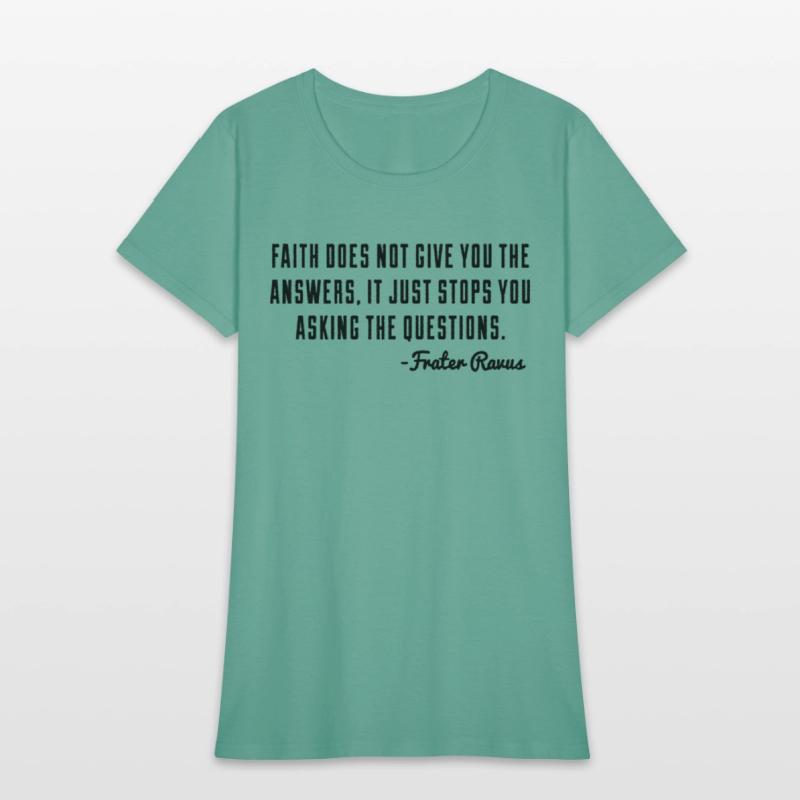 Atheist Faith Quote Hoodie Tank Top Gifts atheist