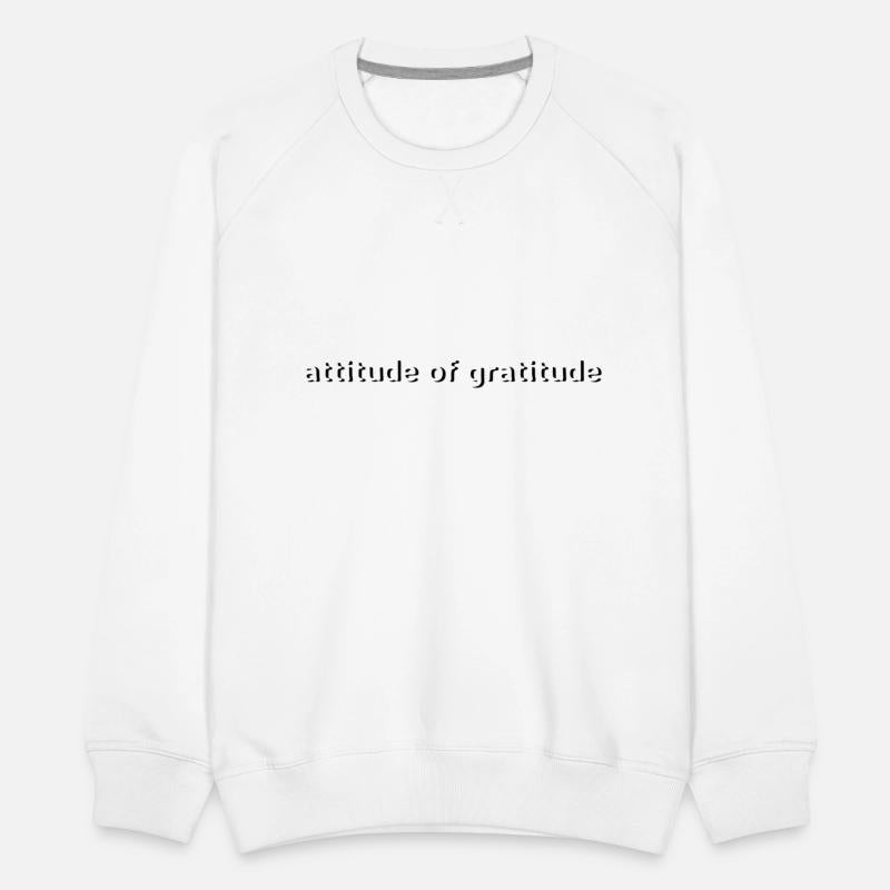 attitude of gratitude typography minimalist modern