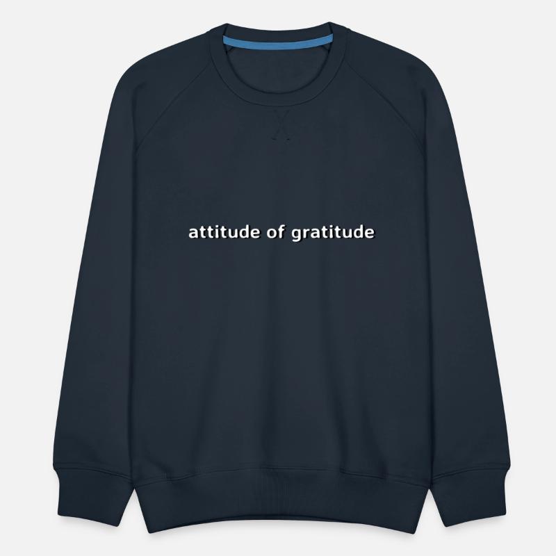 attitude of gratitude typography minimalist modern