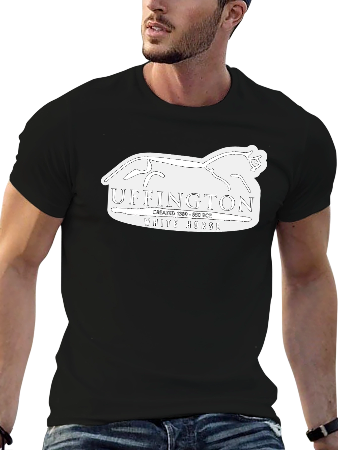 Uffington White Horse T-Shirt - Graphic Tee