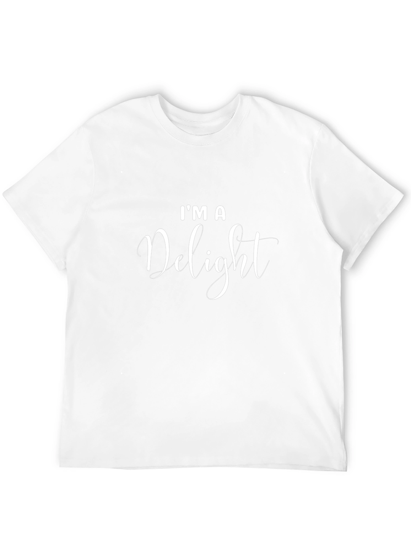 Im A Delight Graphic Tee - Black