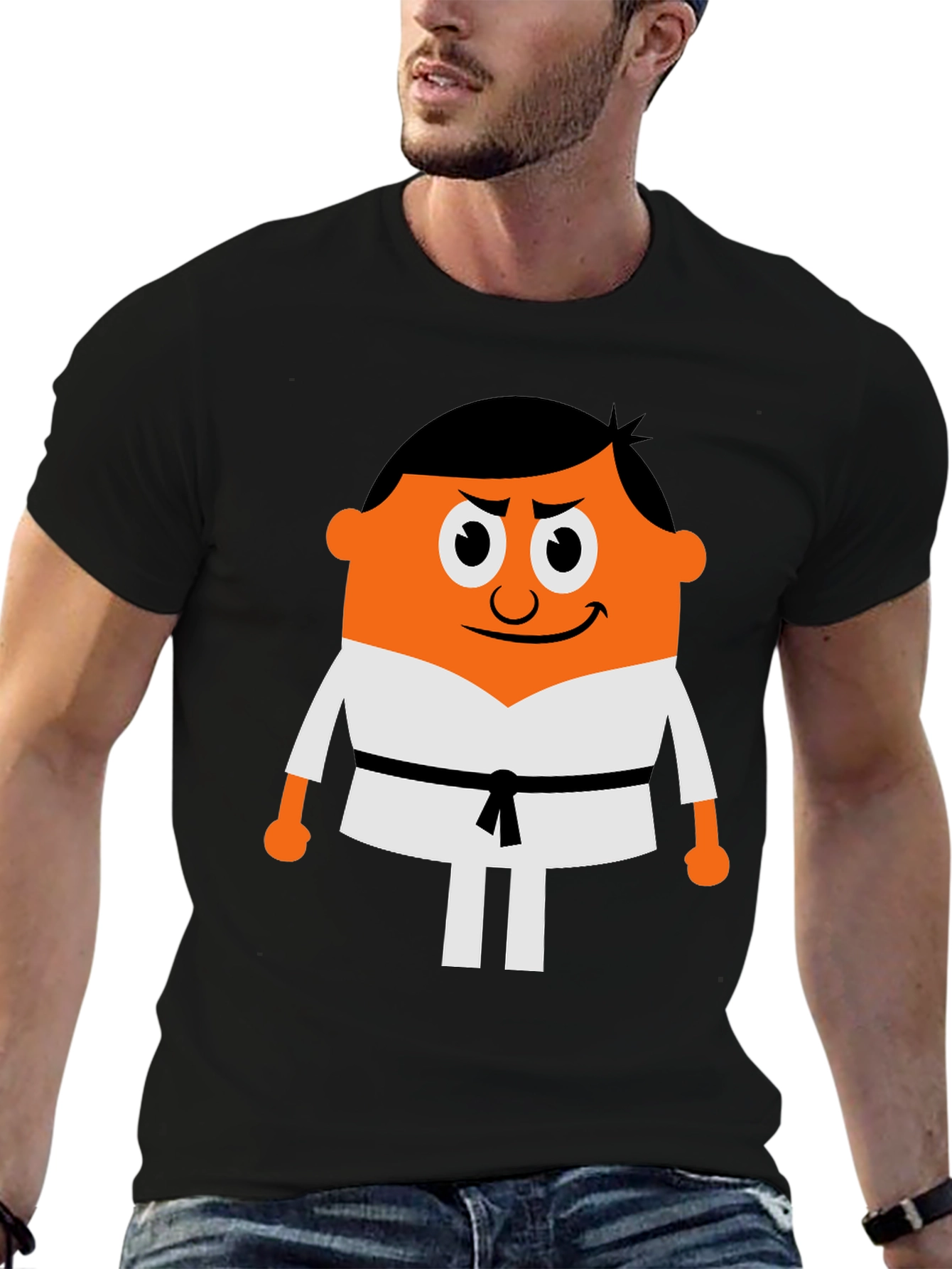Karate Kid Graphic Tee - Black