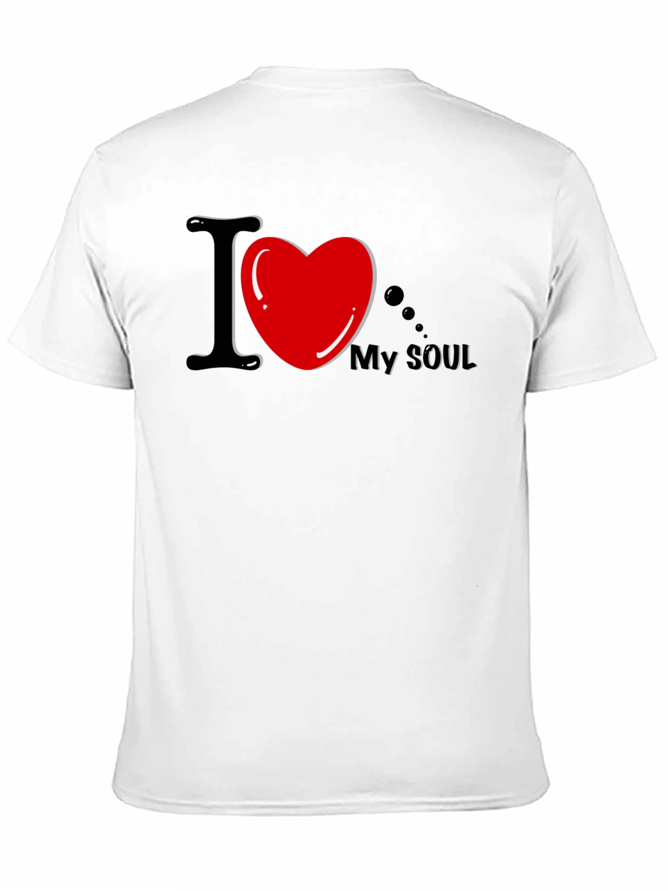 I Heart My Soul Black Graphic Tee
