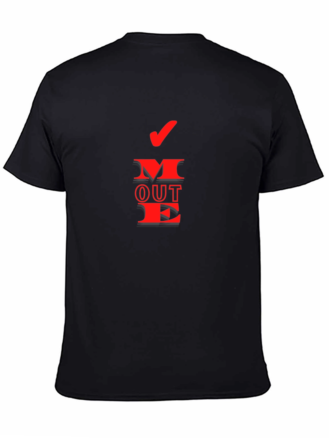 Move Out Red Graphic Tee - Novelty T-Shirt