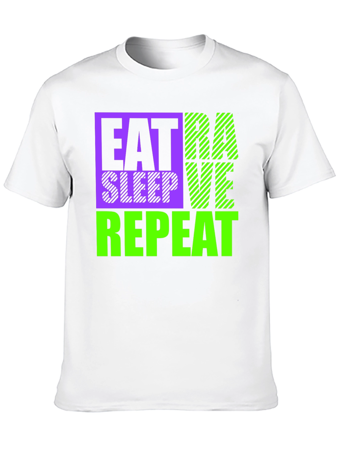 Eat Sleep Rave Repeat Graphic Tee