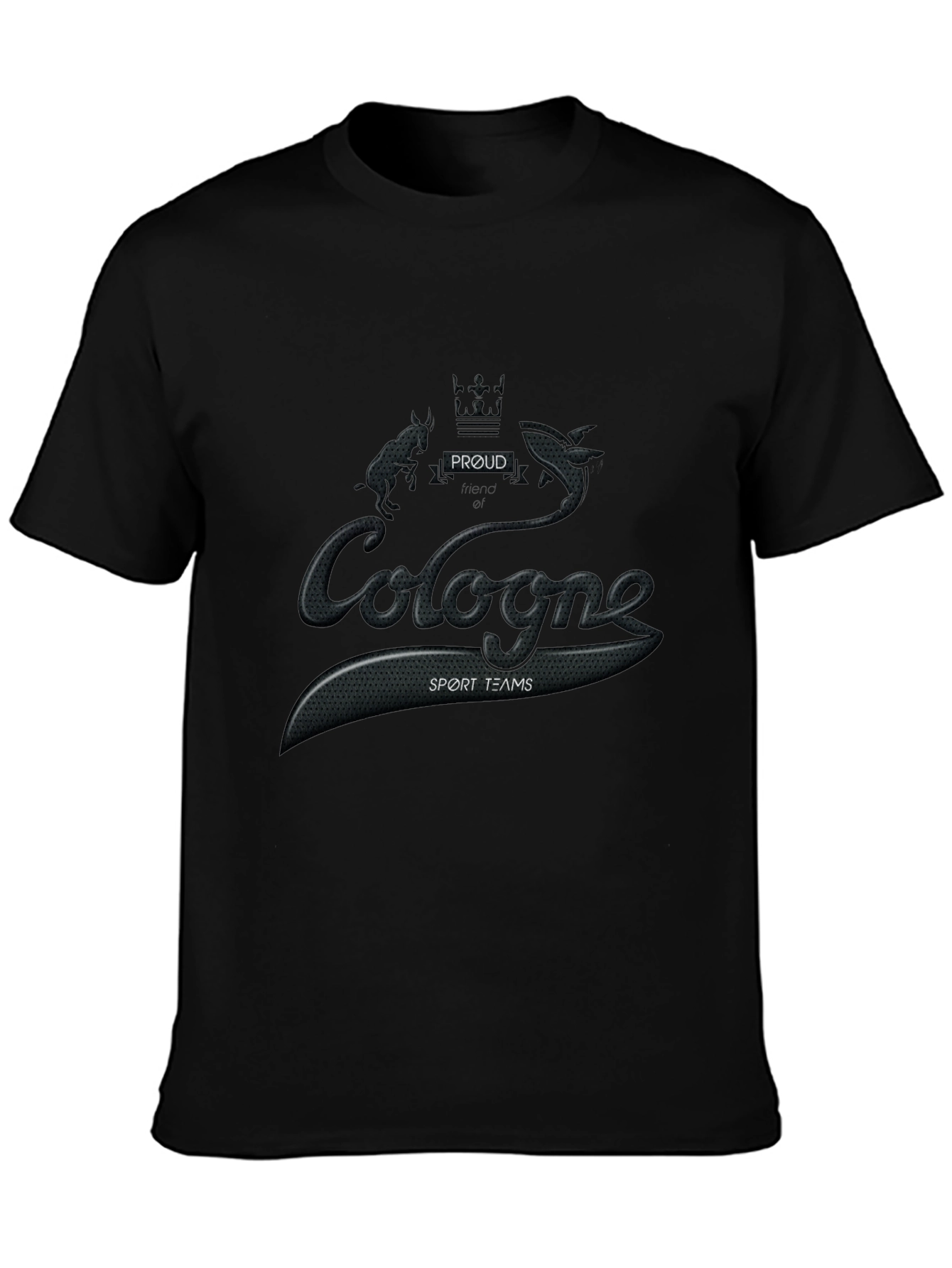 Cologne Proud Sport Teams Black T-Shirt
