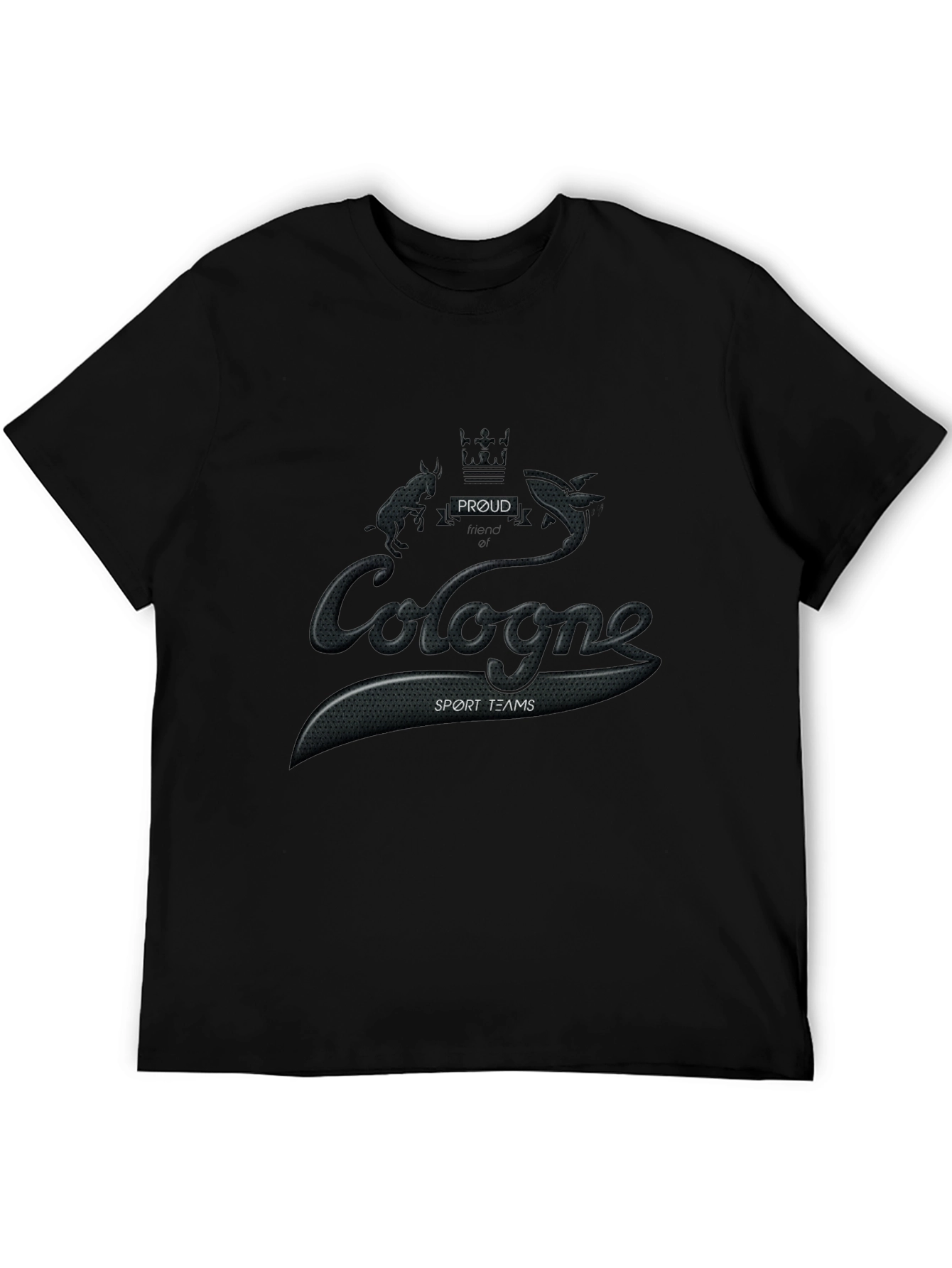 Cologne Proud Sport Teams Black T-Shirt