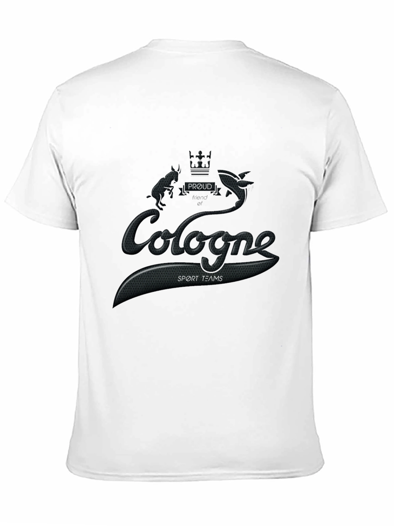 Cologne Proud Sport Teams Black T-Shirt
