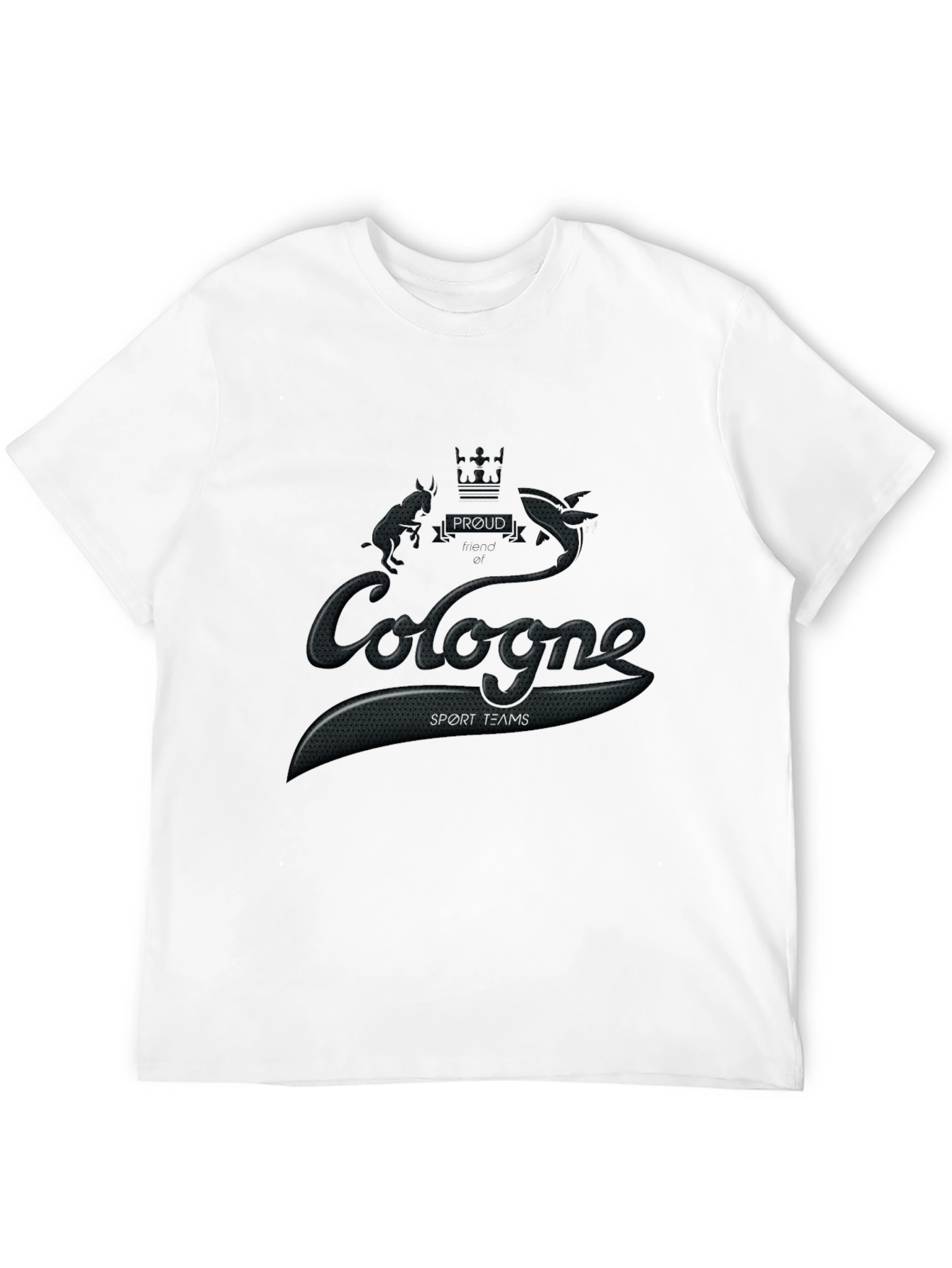 Cologne Proud Sport Teams Black T-Shirt