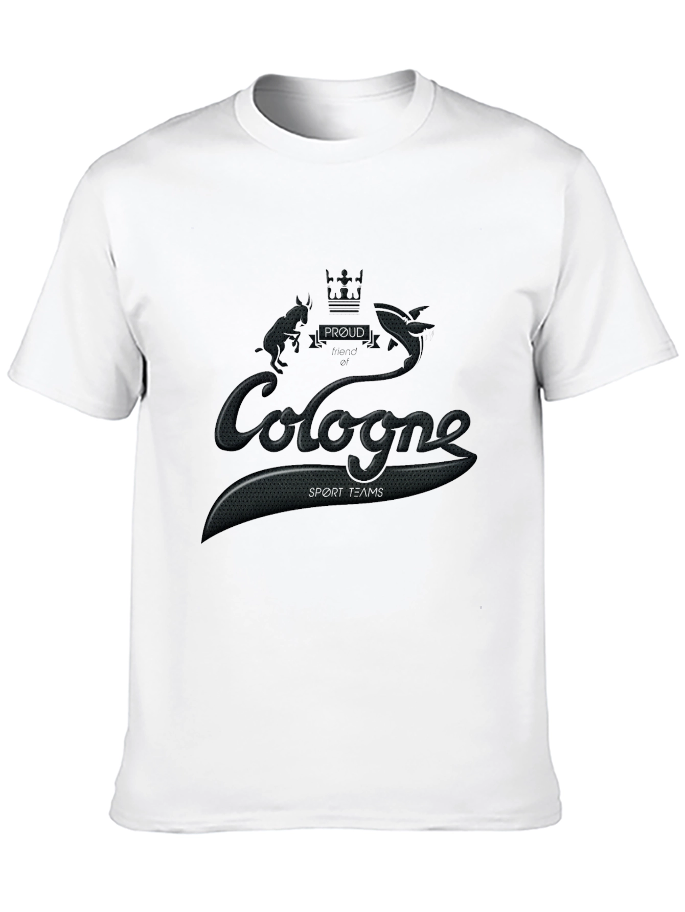 Cologne Proud Sport Teams Black T-Shirt