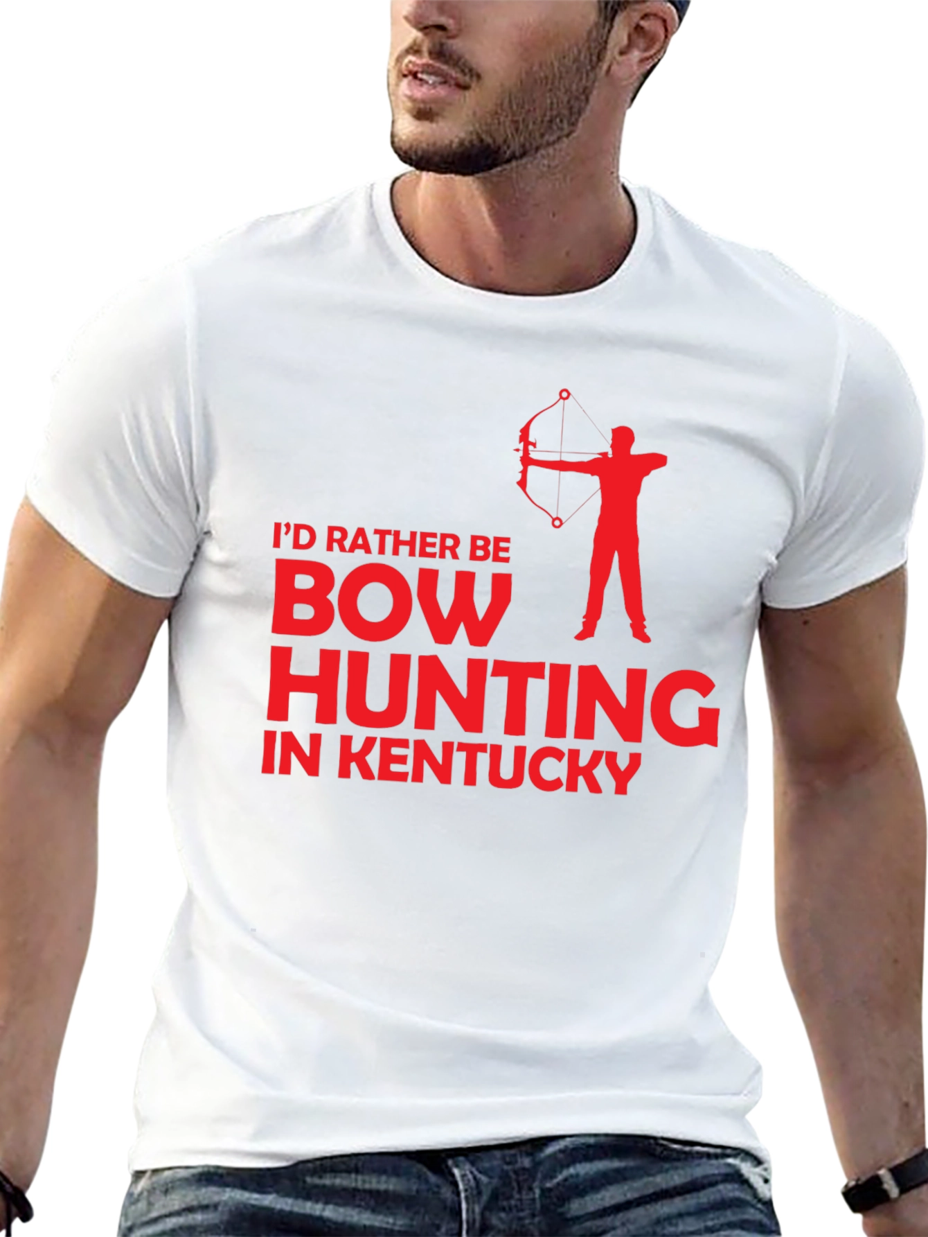 Bow Hunting Kentucky Graphic T-Shirt