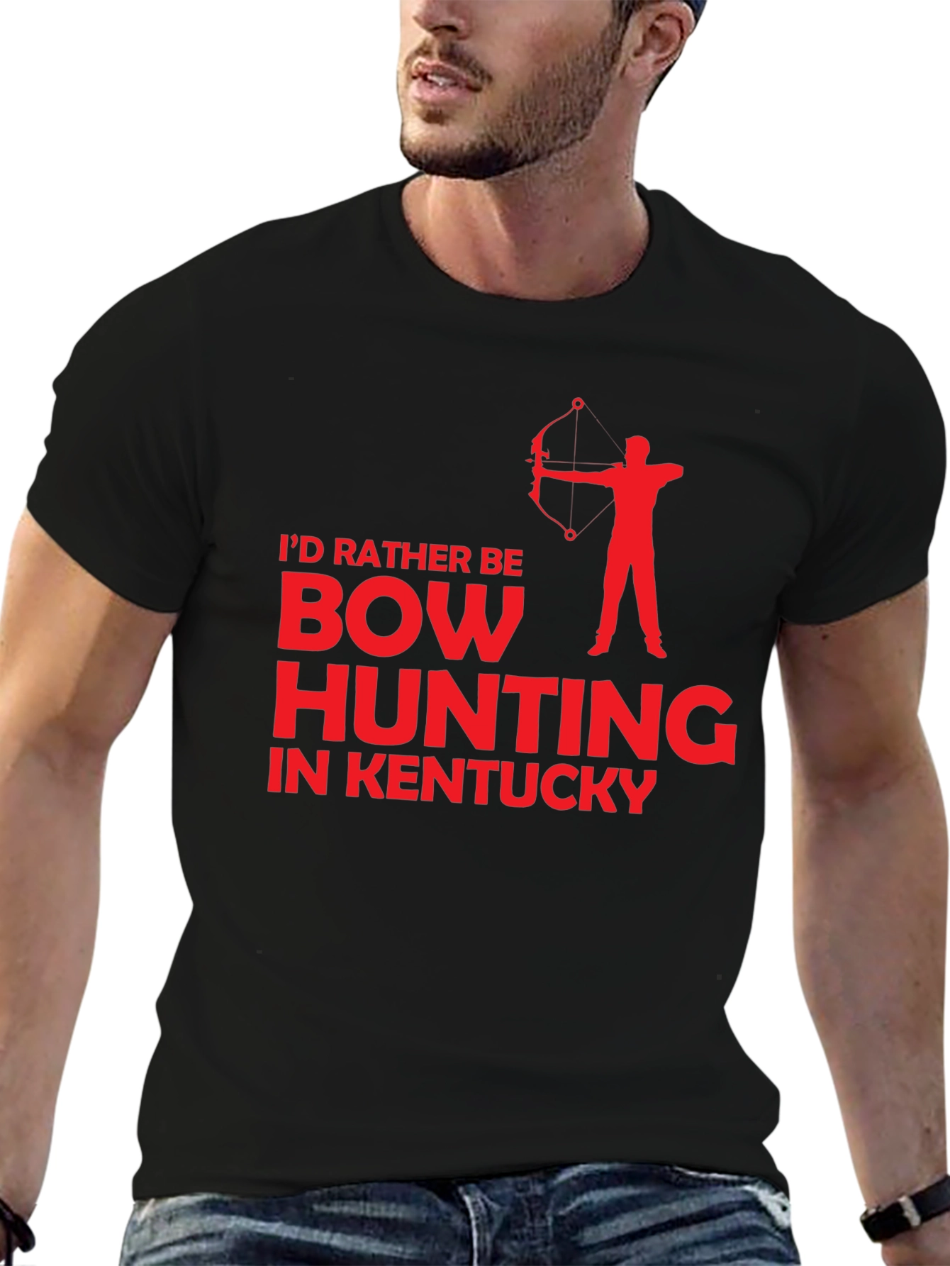 Bow Hunting Kentucky Graphic T-Shirt