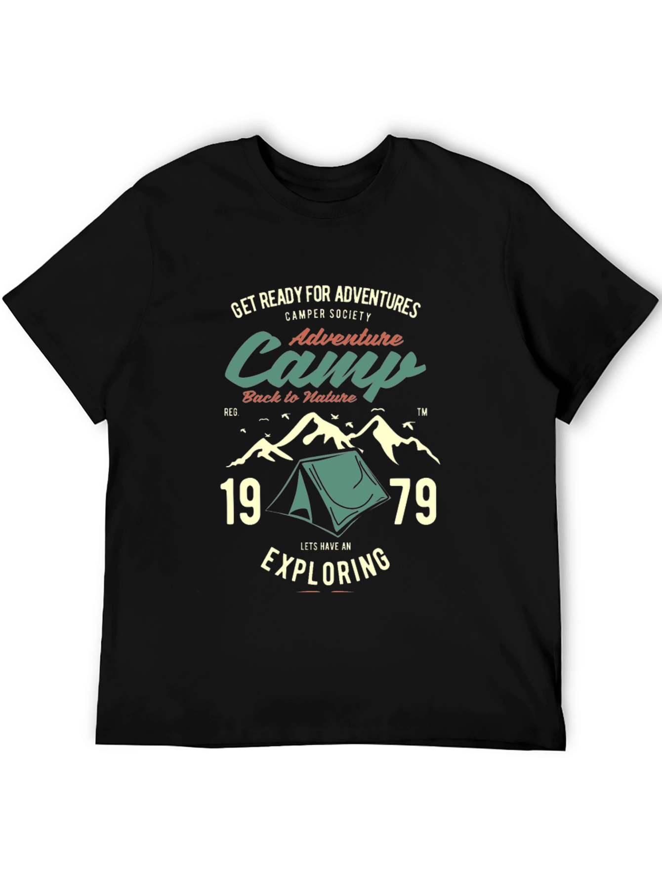 Adventure Camp T-Shirt - Retro Camper Society Tee