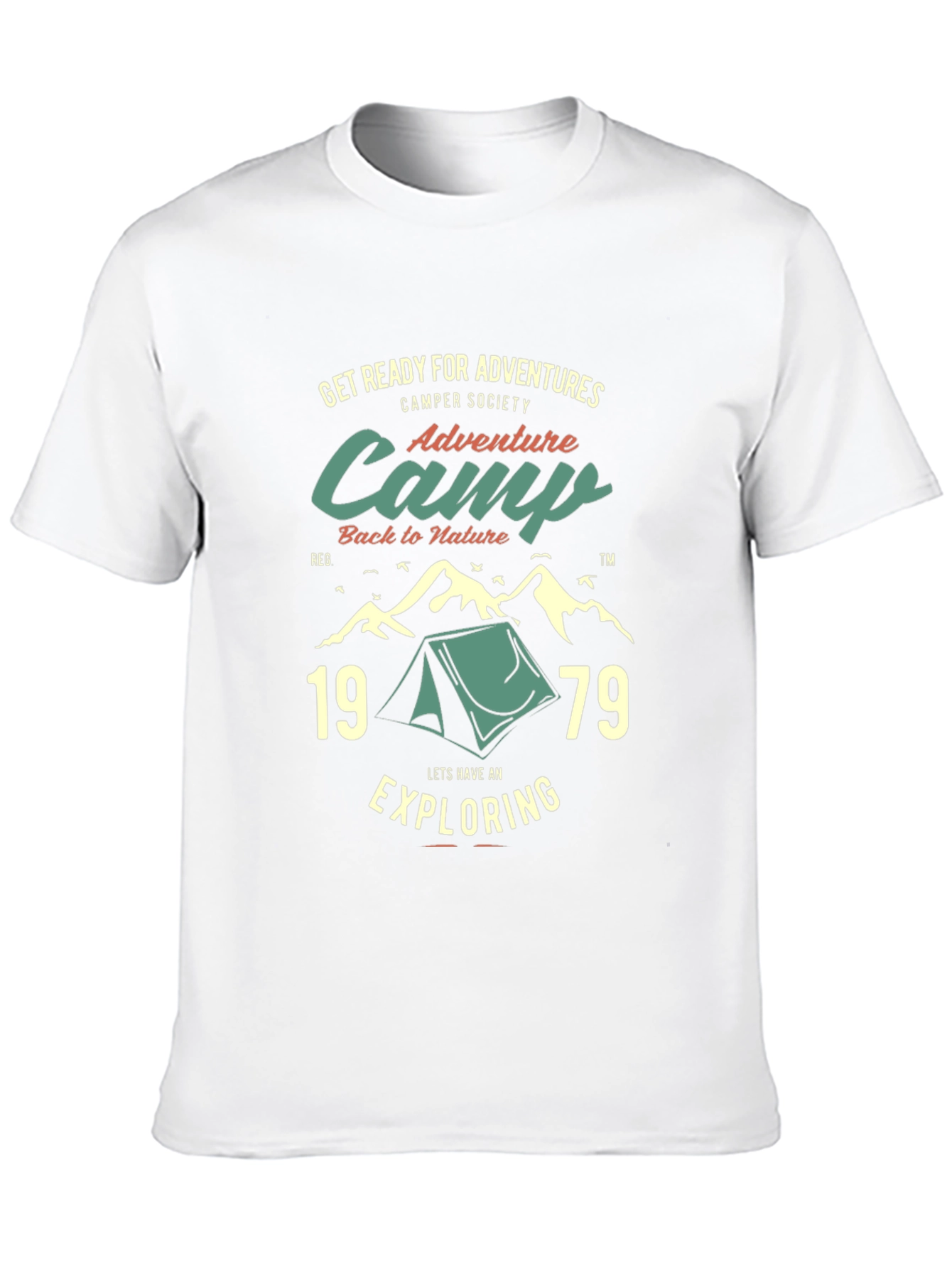 Adventure Camp T-Shirt - Retro Camper Society Tee