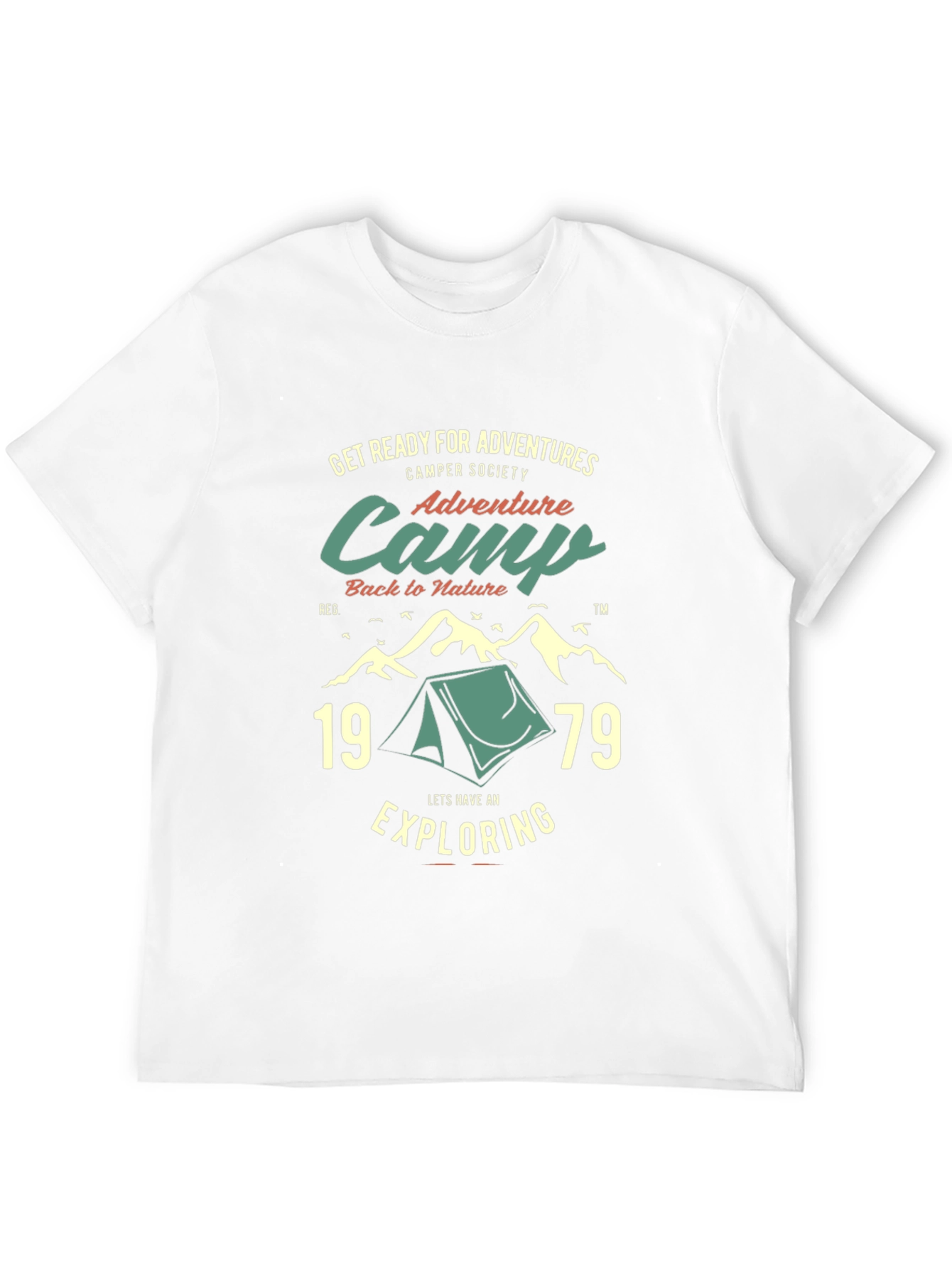 Adventure Camp T-Shirt - Retro Camper Society Tee