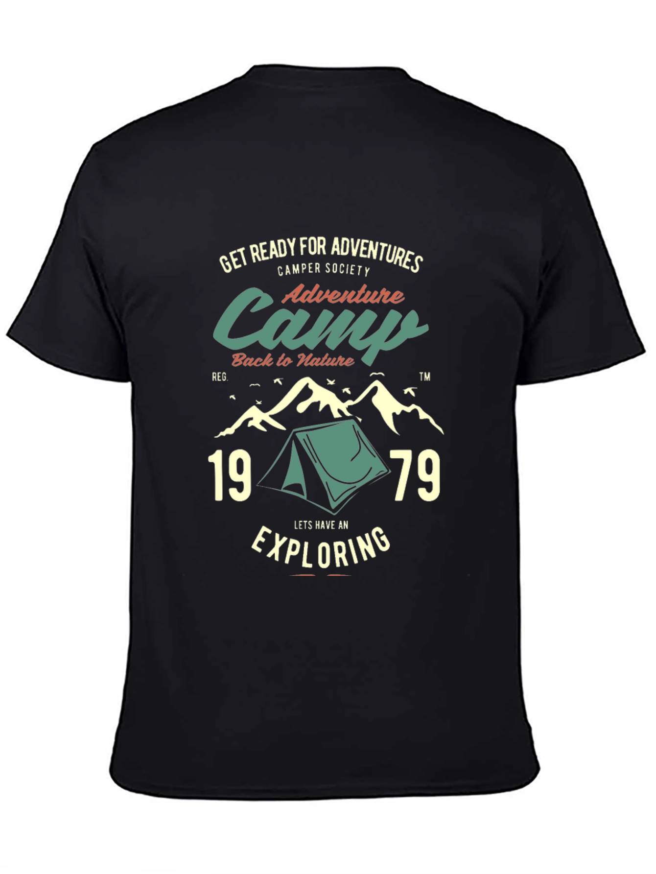 Adventure Camp T-Shirt - Retro Camper Society Tee