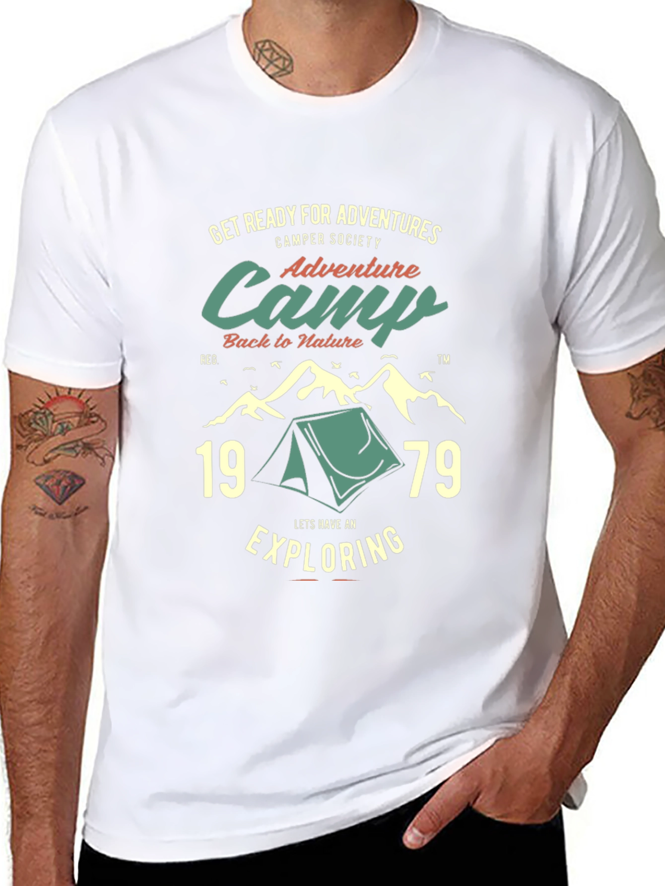 Adventure Camp T-Shirt - Retro Camper Society Tee