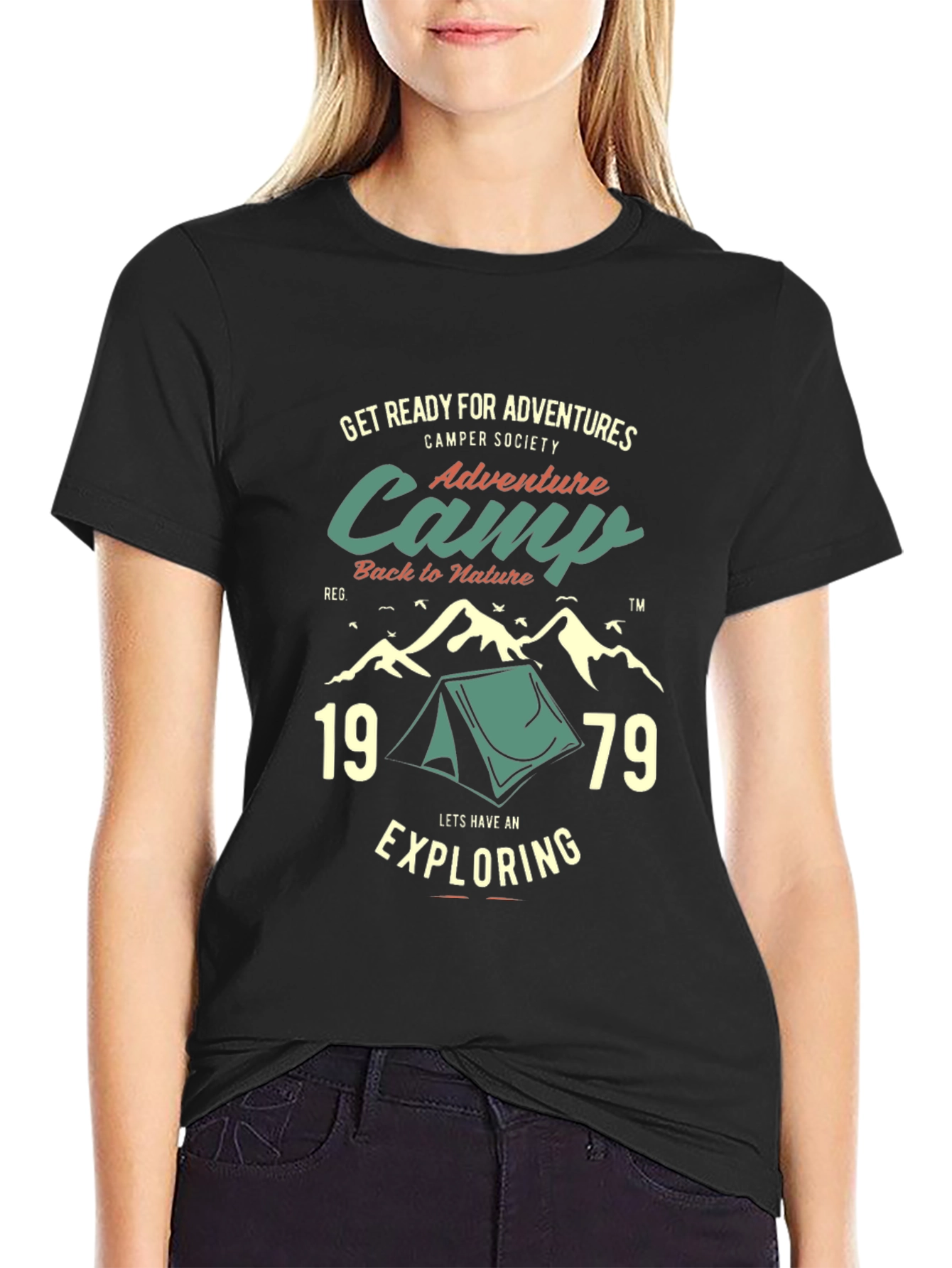 Adventure Camp T-Shirt - Retro Camper Society Tee