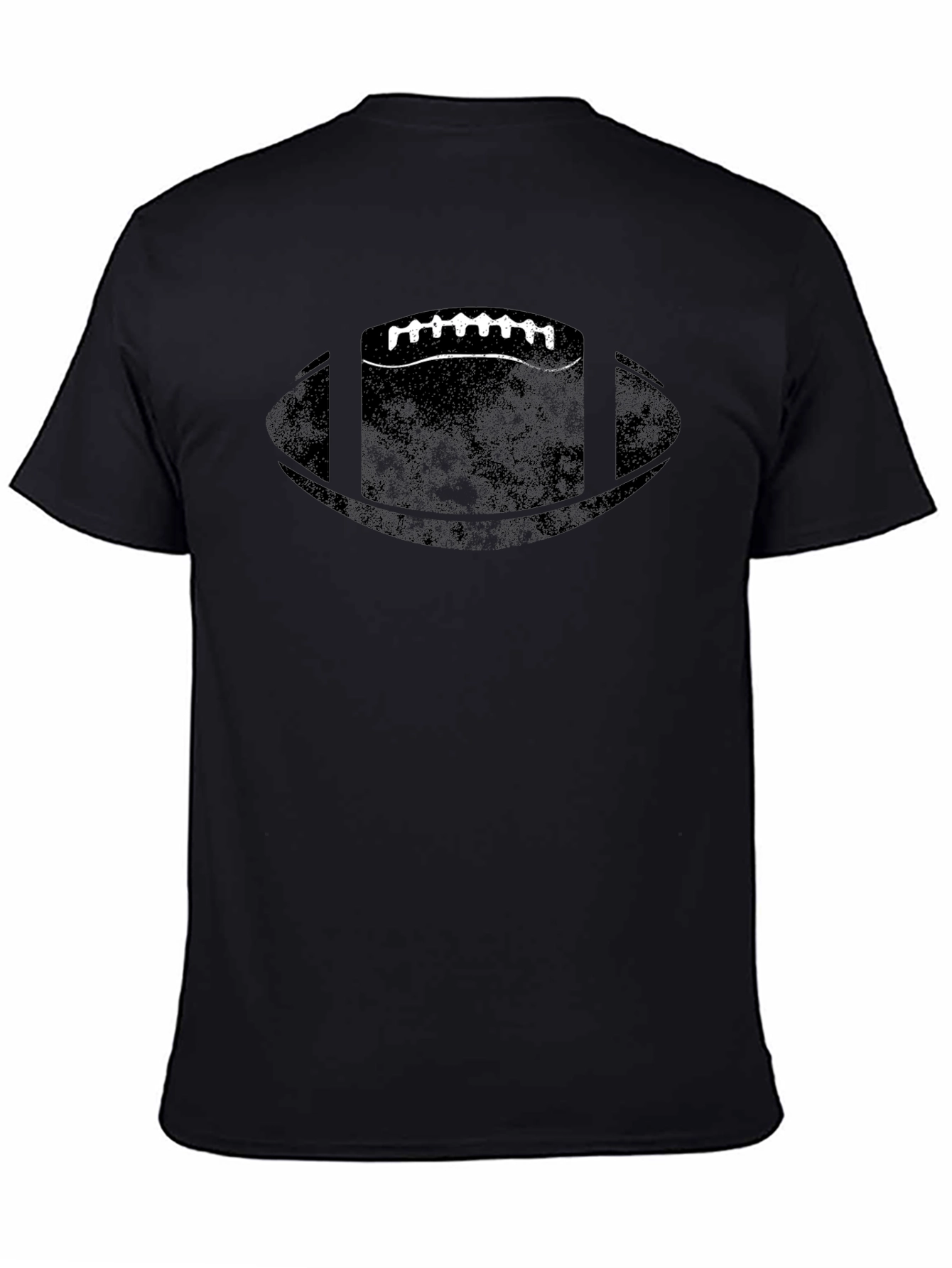 Football Graphic Tee - Distressed Design