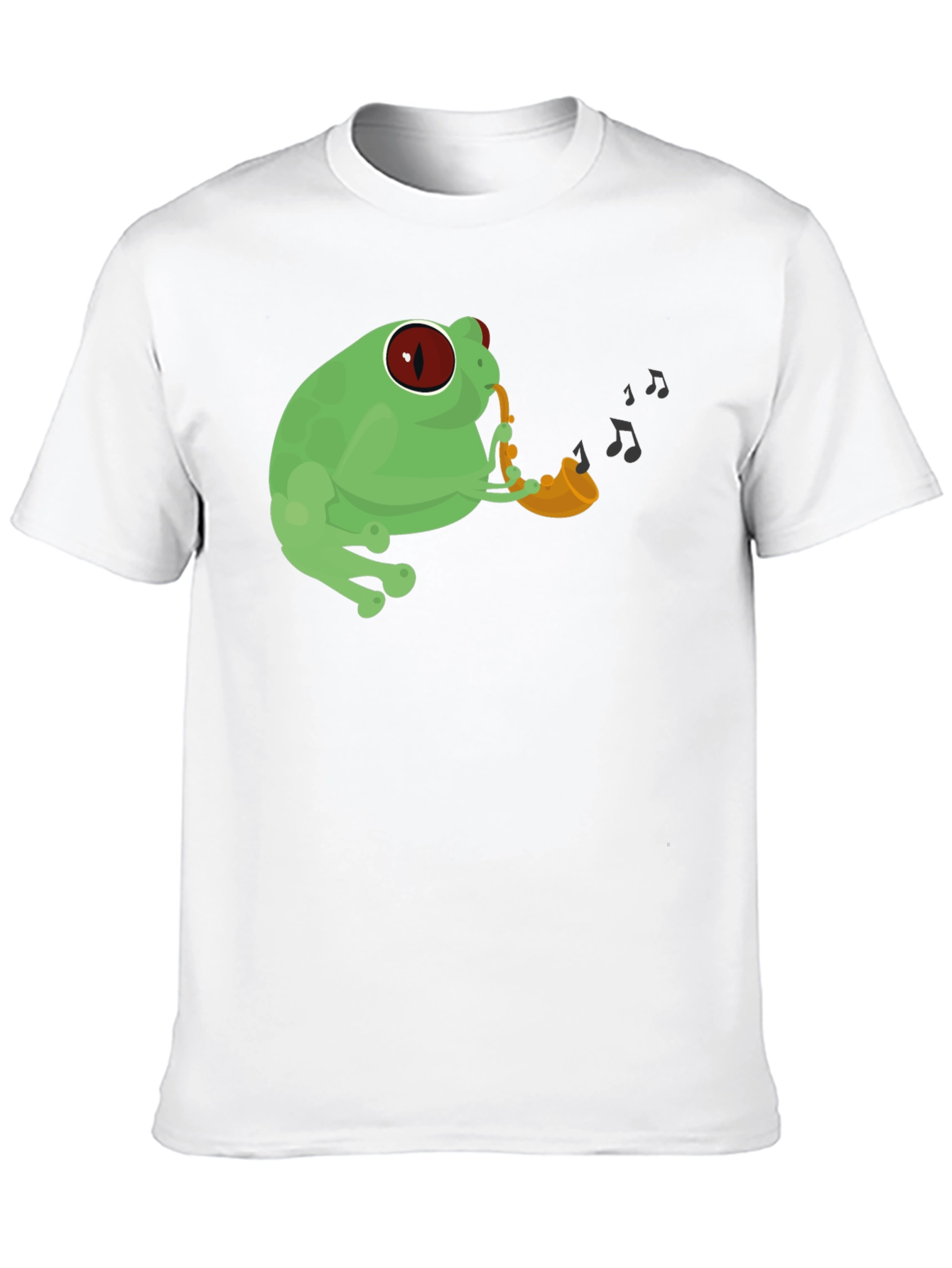 Frog Saxophone Graphic Tee