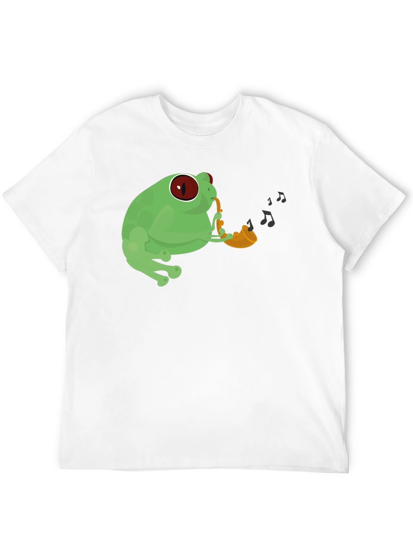 Frog Saxophone Graphic Tee
