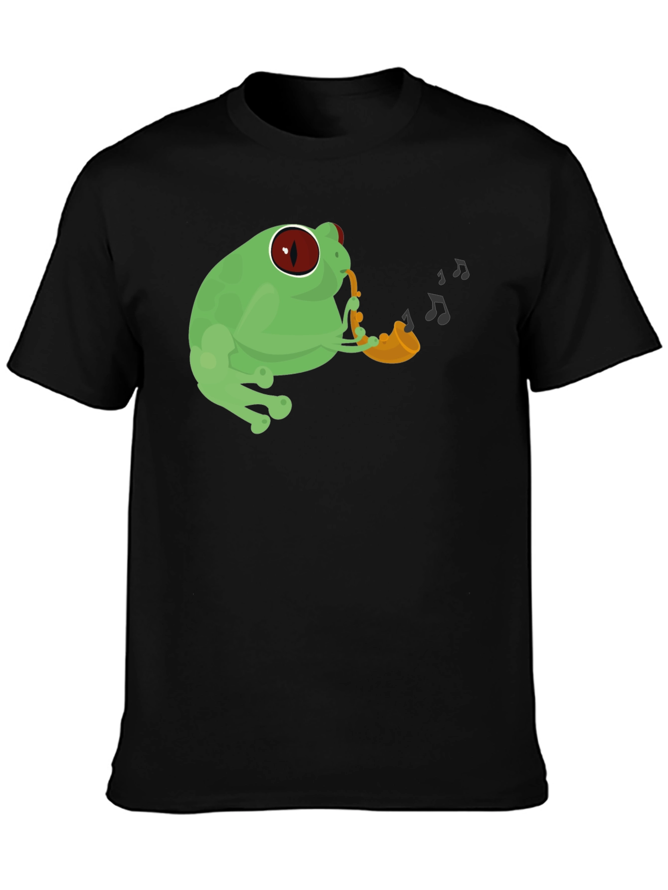 Frog Saxophone Graphic Tee