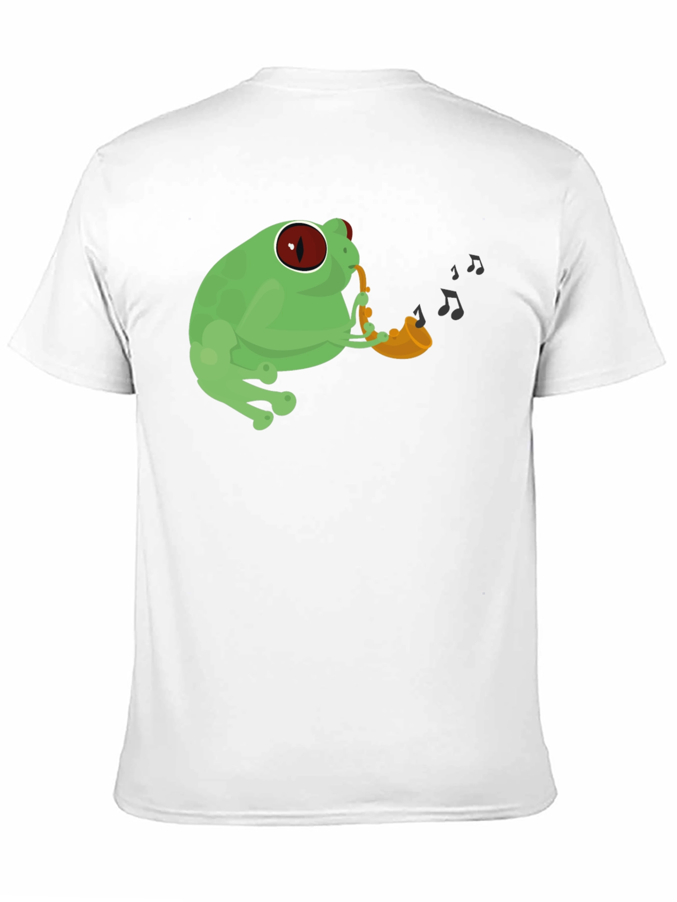 Frog Saxophone Graphic Tee