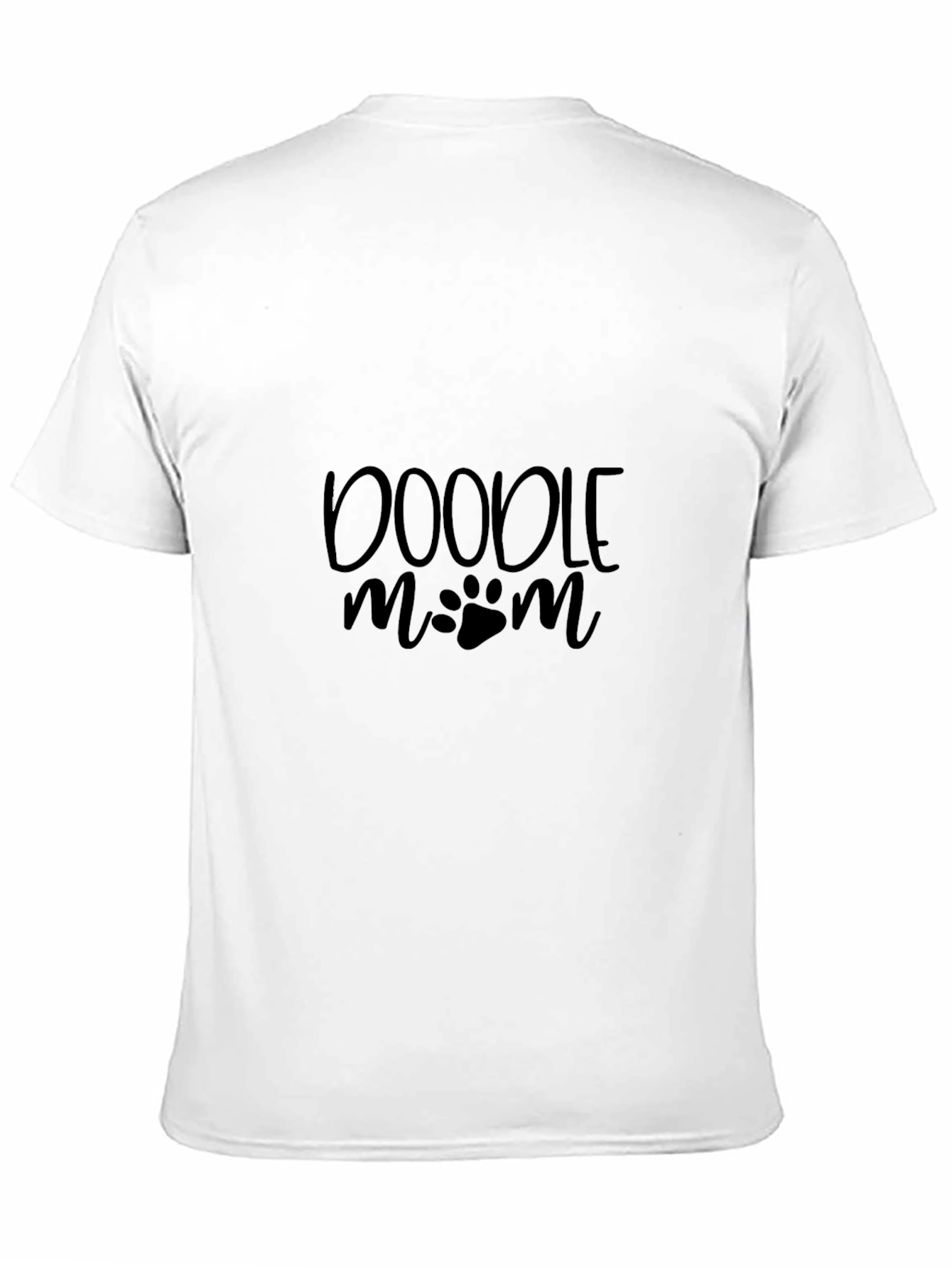Doodle Mom Graphic Tee - Black
