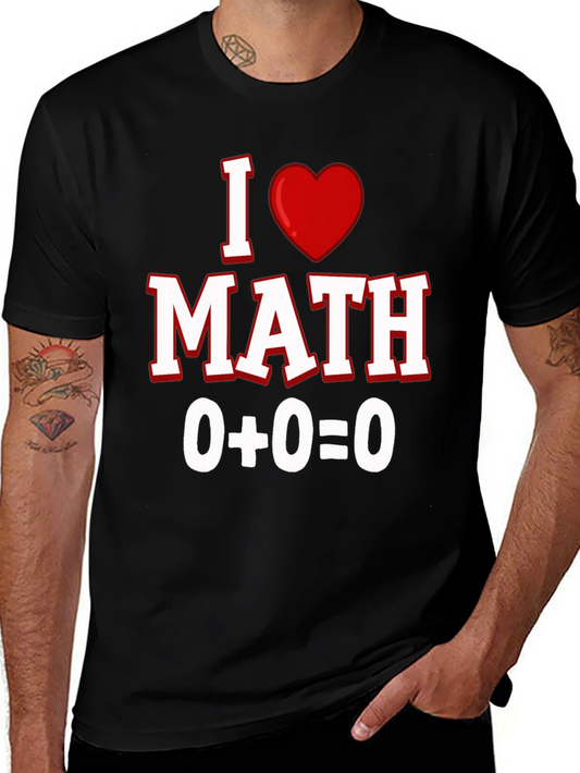 I Heart Math T-Shirt - Equation Design
