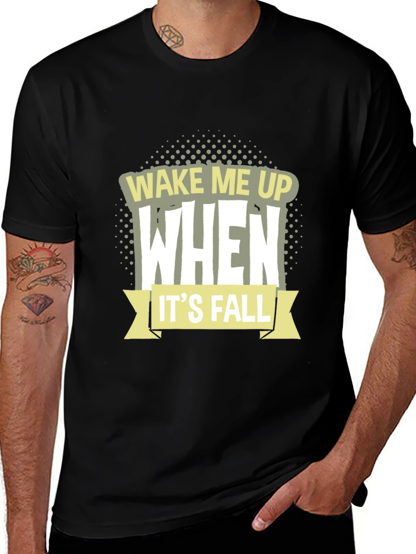 Wake Me Up When Its Fall T-Shirt