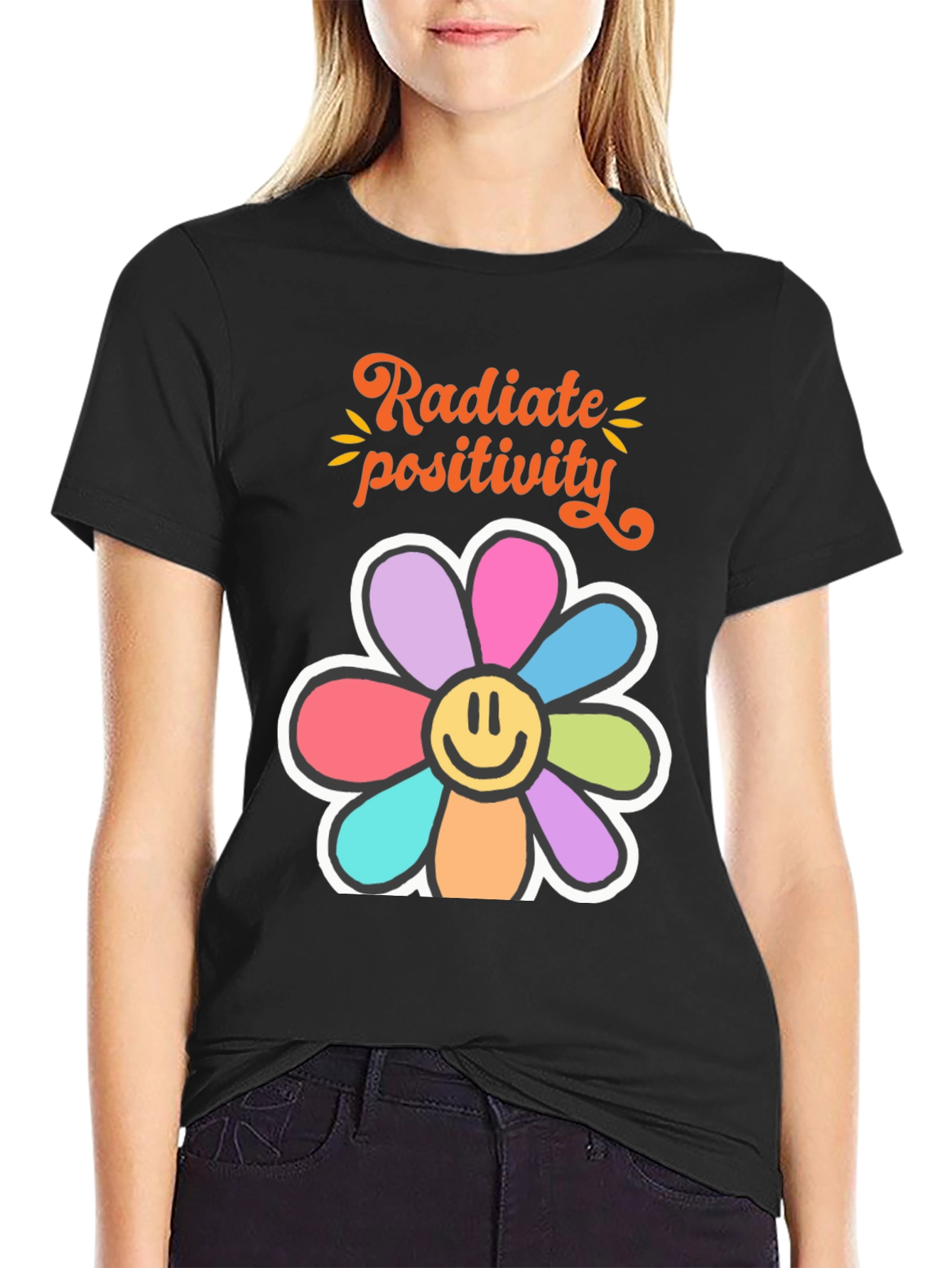 Radiate Positivity Graphic T-Shirt