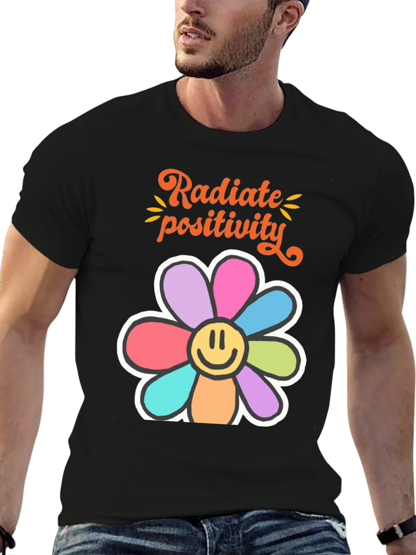 Radiate Positivity Graphic T-Shirt