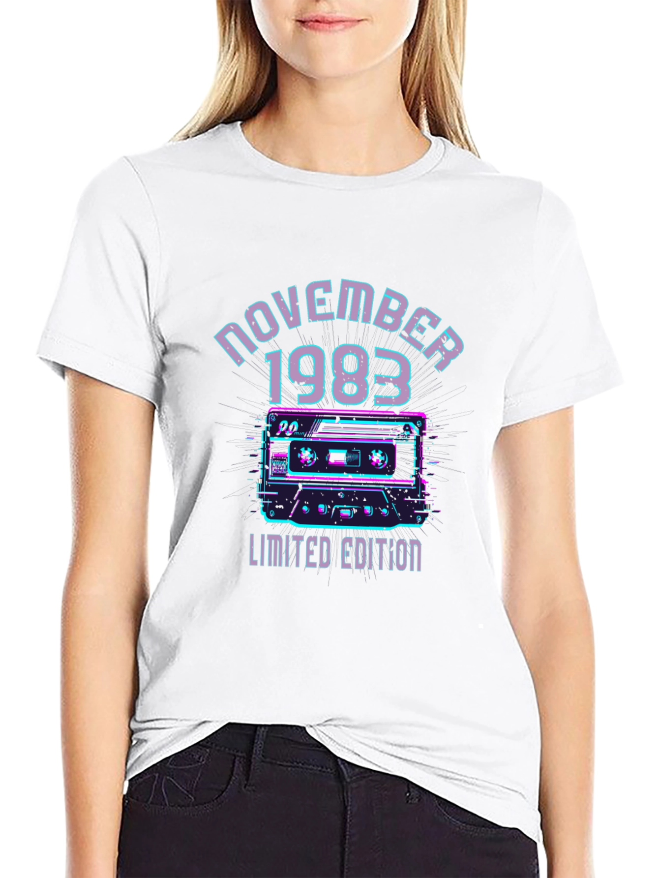 November 1983 Limited Edition Retro Cassette T-Shirt