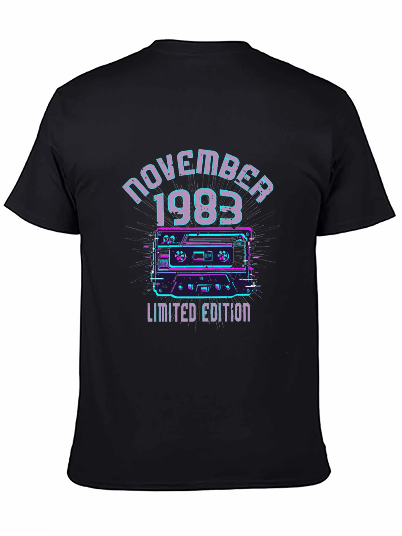 November 1983 Limited Edition Retro Cassette T-Shirt
