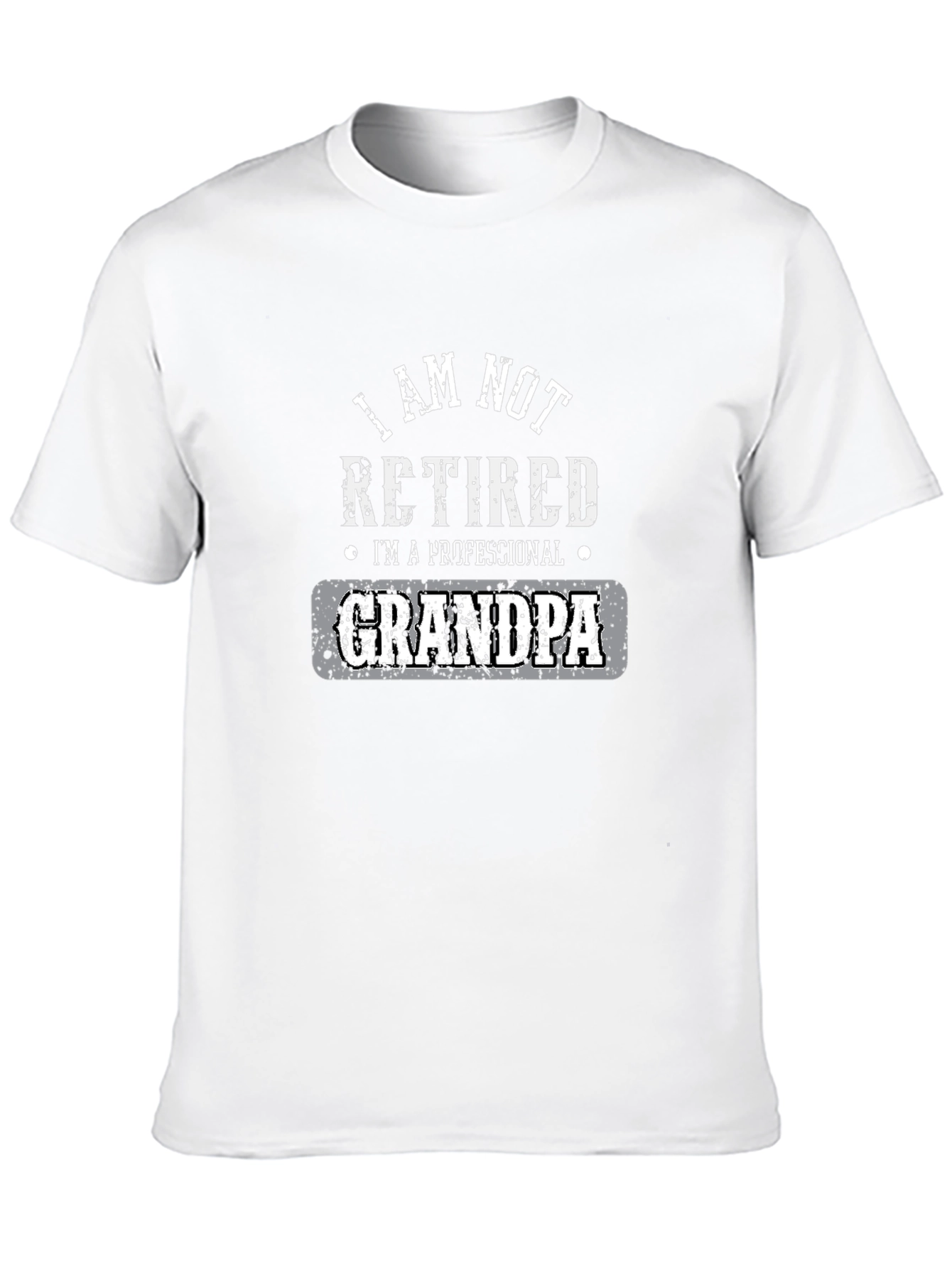 Professional Grandpa Graphic Tee - Black